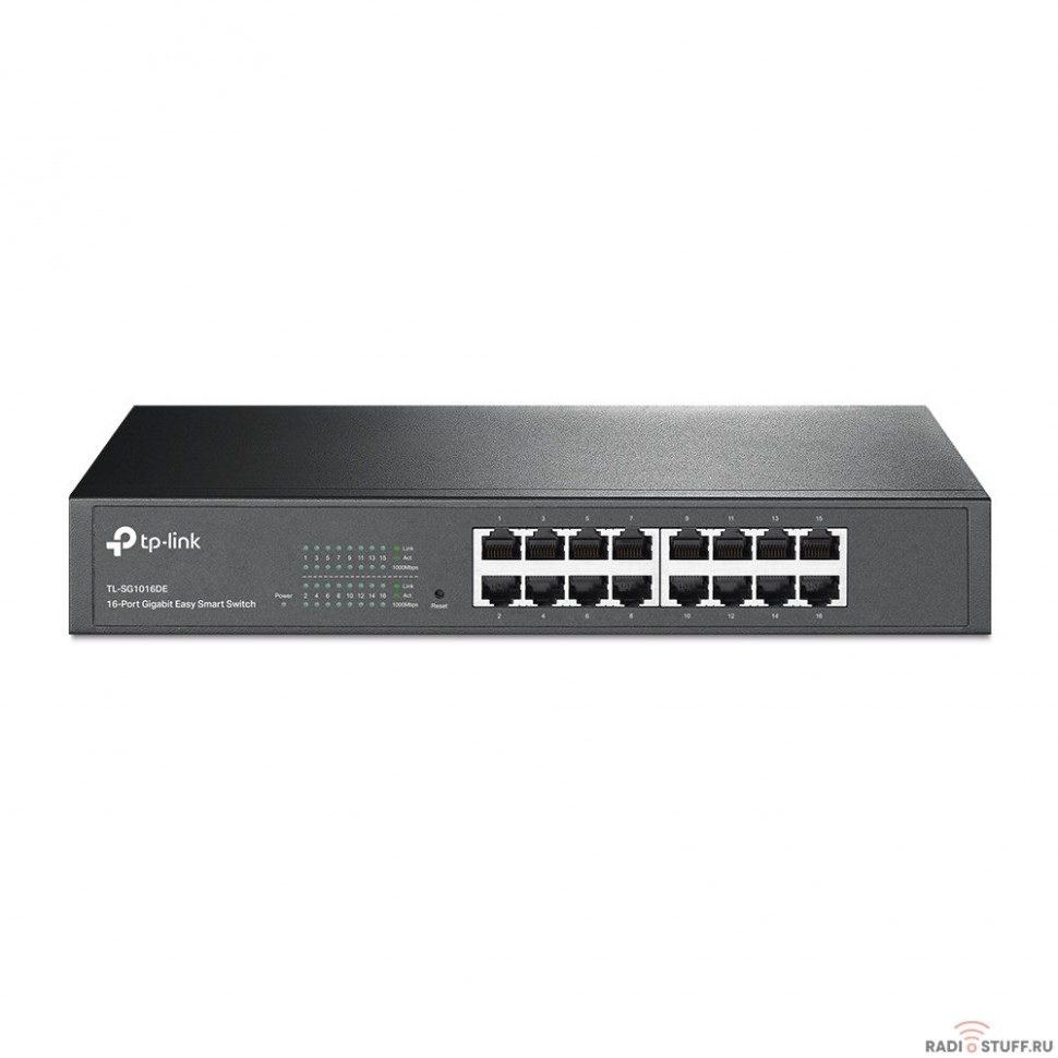 TP-Link TL-SG1016DE Easy Smart гигабитный 16-портовый коммутатор