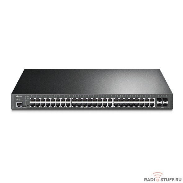 TP-Link TL-SG3452P JetStream 52-портовый гигабитный управляемый коммутатор уровня 2+ с 48 портами PoE+