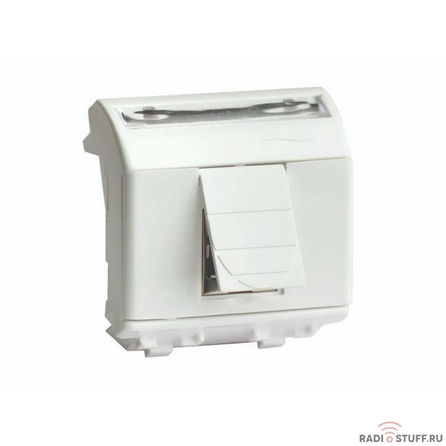 Dkc 76451B Ком.роз.  R J 45 кат.6, 8P8C, Brava, белая, 2мод