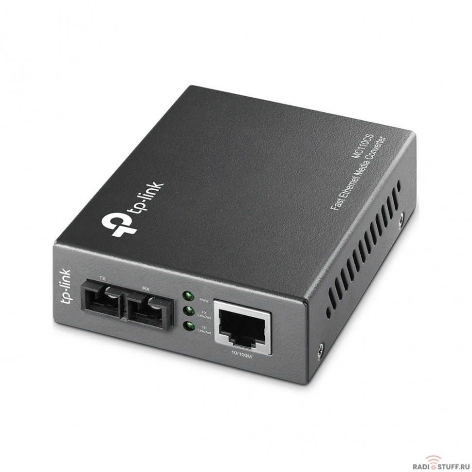 TP-Link MC110CS медиаконвертер  10/100M RJ45 ports
