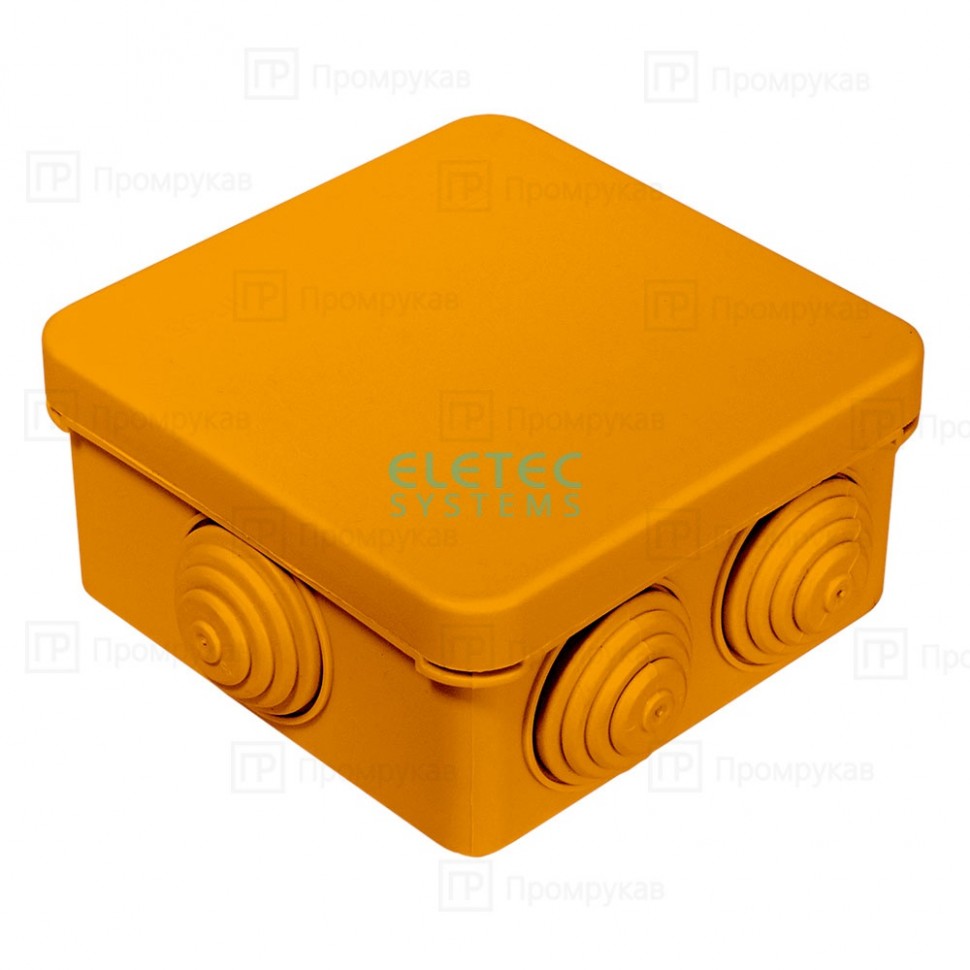 Коробка огнестойкая для о/п 40-0210-FR2.5-4 E15-E120 80x80x40 Промрукав